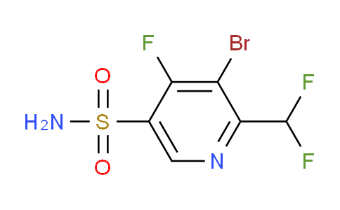 AM126714 | 1806065-75-7 | 3-Bromo-2-(difluoromethyl)-4-fluoropyridine-5-sulfonamide