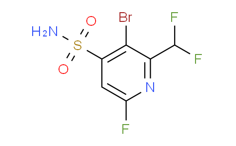 AM126716 | 1804885-48-0 | 3-Bromo-2-(difluoromethyl)-6-fluoropyridine-4-sulfonamide