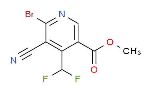 AM126722 | 1805431-61-1 | Methyl 2-bromo-3-cyano-4-(difluoromethyl)pyridine-5-carboxylate