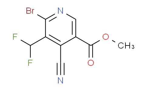 AM126725 | 1806999-00-7 | Methyl 2-bromo-4-cyano-3-(difluoromethyl)pyridine-5-carboxylate