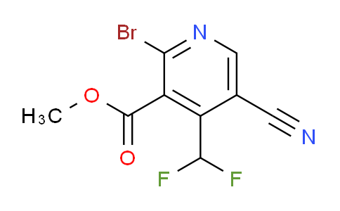 AM126729 | 1804464-02-5 | Methyl 2-bromo-5-cyano-4-(difluoromethyl)pyridine-3-carboxylate