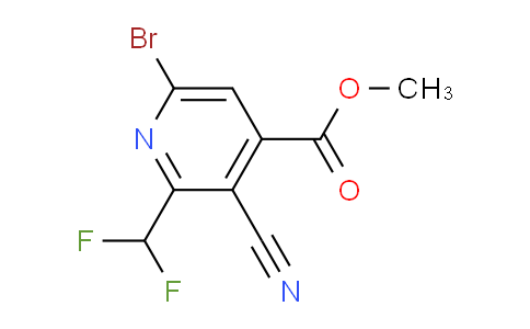 AM126730 | 1804843-01-3 | Methyl 6-bromo-3-cyano-2-(difluoromethyl)pyridine-4-carboxylate