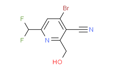 AM126733 | 1804463-58-8 | 4-Bromo-3-cyano-6-(difluoromethyl)pyridine-2-methanol