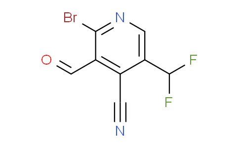 AM126741 | 1804658-95-4 | 2-Bromo-4-cyano-5-(difluoromethyl)pyridine-3-carboxaldehyde