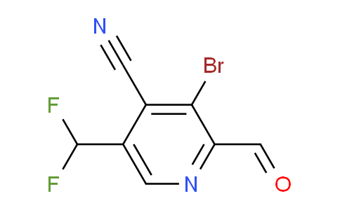 AM126742 | 1804463-73-7 | 3-Bromo-4-cyano-5-(difluoromethyl)pyridine-2-carboxaldehyde