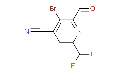 AM126743 | 1806998-72-0 | 3-Bromo-4-cyano-6-(difluoromethyl)pyridine-2-carboxaldehyde