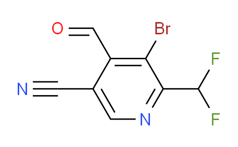 AM126744 | 1806829-47-9 | 3-Bromo-5-cyano-2-(difluoromethyl)pyridine-4-carboxaldehyde