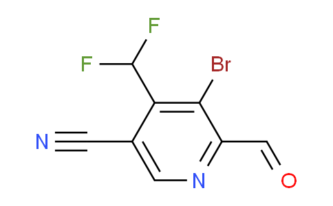 AM126745 | 1805387-66-9 | 3-Bromo-5-cyano-4-(difluoromethyl)pyridine-2-carboxaldehyde