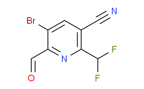 AM126746 | 1804463-80-6 | 3-Bromo-5-cyano-6-(difluoromethyl)pyridine-2-carboxaldehyde
