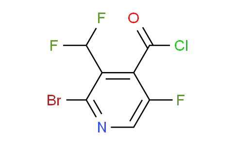 AM126747 | 1805243-46-2 | 2-Bromo-3-(difluoromethyl)-5-fluoropyridine-4-carbonyl chloride