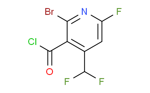 AM126751 | 1805243-57-5 | 2-Bromo-4-(difluoromethyl)-6-fluoropyridine-3-carbonyl chloride