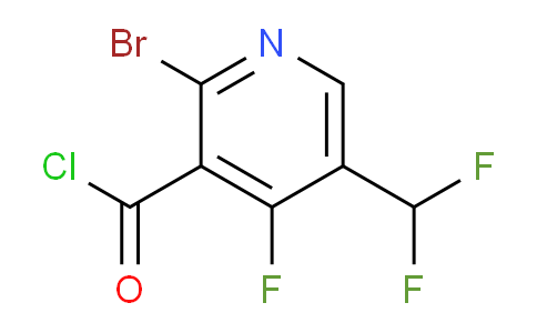 AM126753 | 1805394-47-1 | 2-Bromo-5-(difluoromethyl)-4-fluoropyridine-3-carbonyl chloride