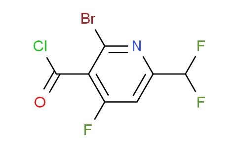 AM126756 | 1806999-09-6 | 2-Bromo-6-(difluoromethyl)-4-fluoropyridine-3-carbonyl chloride