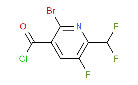 AM126757 | 1805345-46-3 | 2-Bromo-6-(difluoromethyl)-5-fluoropyridine-3-carbonyl chloride