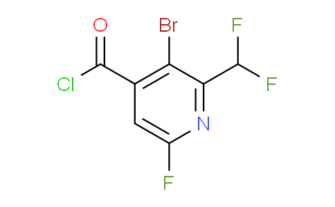 AM126760 | 1806829-55-9 | 3-Bromo-2-(difluoromethyl)-6-fluoropyridine-4-carbonyl chloride