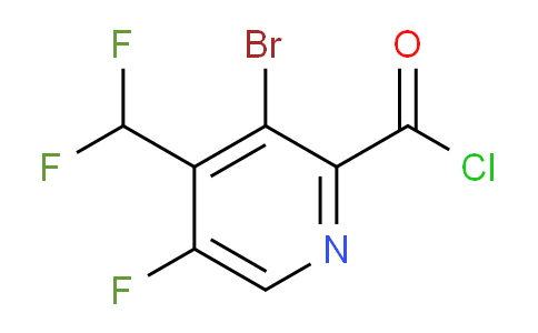 AM126762 | 1806905-22-5 | 3-Bromo-4-(difluoromethyl)-5-fluoropyridine-2-carbonyl chloride