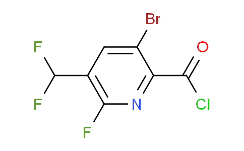 AM126766 | 1806829-63-9 | 3-Bromo-5-(difluoromethyl)-6-fluoropyridine-2-carbonyl chloride