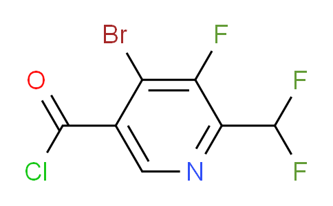 AM126767 | 1805365-07-4 | 4-Bromo-2-(difluoromethyl)-3-fluoropyridine-5-carbonyl chloride