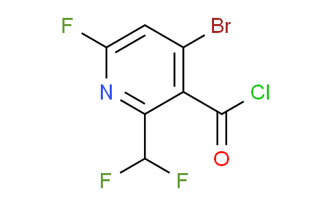 AM126769 | 1804853-37-9 | 4-Bromo-2-(difluoromethyl)-6-fluoropyridine-3-carbonyl chloride
