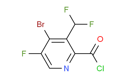 AM126771 | 1805167-08-1 | 4-Bromo-3-(difluoromethyl)-5-fluoropyridine-2-carbonyl chloride