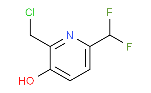 2-(Chloromethyl)-6-(difluoromethyl)-3-hydroxypyridine