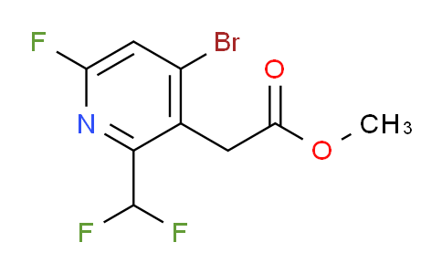 AM126809 | 1805344-64-2 | Methyl 4-bromo-2-(difluoromethyl)-6-fluoropyridine-3-acetate