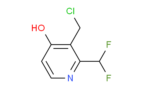 3-(Chloromethyl)-2-(difluoromethyl)-4-hydroxypyridine
