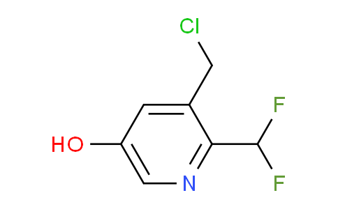 AM12682 | 1806775-02-9 | 3-(Chloromethyl)-2-(difluoromethyl)-5-hydroxypyridine