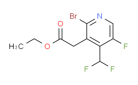 AM126820 | 1806063-17-1 | Ethyl 2-bromo-4-(difluoromethyl)-5-fluoropyridine-3-acetate