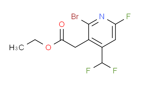 AM126821 | 1805243-09-7 | Ethyl 2-bromo-4-(difluoromethyl)-6-fluoropyridine-3-acetate
