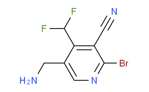 AM126848 | 1805400-35-4 | 5-(Aminomethyl)-2-bromo-3-cyano-4-(difluoromethyl)pyridine