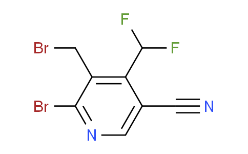 AM126852 | 1806994-83-1 | 2-Bromo-3-(bromomethyl)-5-cyano-4-(difluoromethyl)pyridine