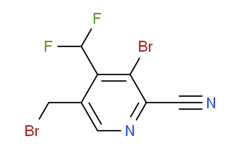 AM126867 | 1804656-55-0 | 3-Bromo-5-(bromomethyl)-2-cyano-4-(difluoromethyl)pyridine