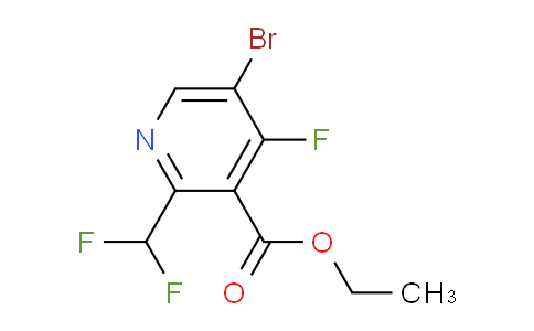 AM126877 | 1806828-08-9 | Ethyl 5-bromo-2-(difluoromethyl)-4-fluoropyridine-3-carboxylate