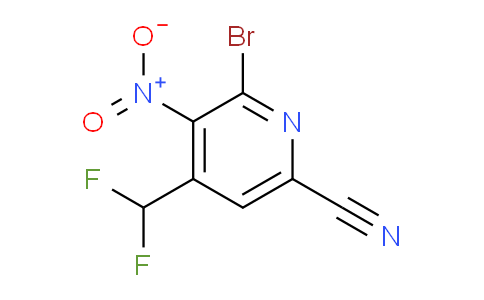 AM126898 | 1805384-76-2 | 2-Bromo-6-cyano-4-(difluoromethyl)-3-nitropyridine