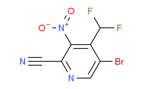 AM126905 | 1805440-15-6 | 5-Bromo-2-cyano-4-(difluoromethyl)-3-nitropyridine