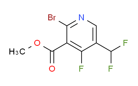 AM126914 | 1806060-60-5 | Methyl 2-bromo-5-(difluoromethyl)-4-fluoropyridine-3-carboxylate