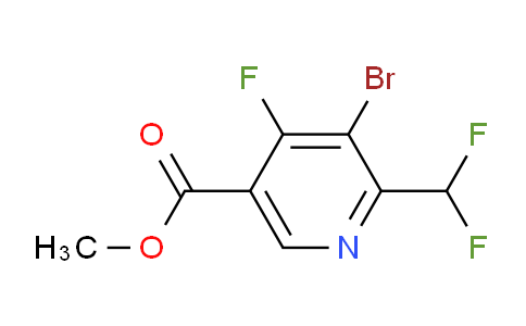 AM126919 | 1805399-65-8 | Methyl 3-bromo-2-(difluoromethyl)-4-fluoropyridine-5-carboxylate