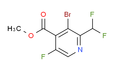 AM126920 | 1806833-87-3 | Methyl 3-bromo-2-(difluoromethyl)-5-fluoropyridine-4-carboxylate