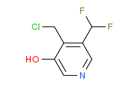 AM12694 | 1806775-59-6 | 4-(Chloromethyl)-3-(difluoromethyl)-5-hydroxypyridine