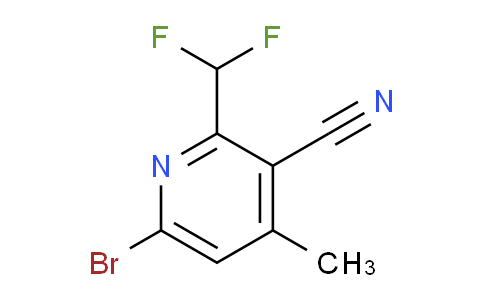 AM126945 | 1805399-59-0 | 6-Bromo-3-cyano-2-(difluoromethyl)-4-methylpyridine