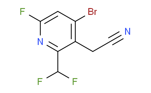 AM126975 | 1804913-15-2 | 4-Bromo-2-(difluoromethyl)-6-fluoropyridine-3-acetonitrile