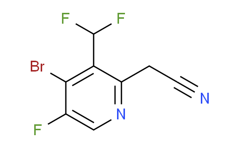 AM126977 | 1805395-62-3 | 4-Bromo-3-(difluoromethyl)-5-fluoropyridine-2-acetonitrile