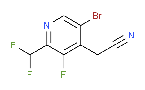 AM126979 | 1806831-06-0 | 5-Bromo-2-(difluoromethyl)-3-fluoropyridine-4-acetonitrile