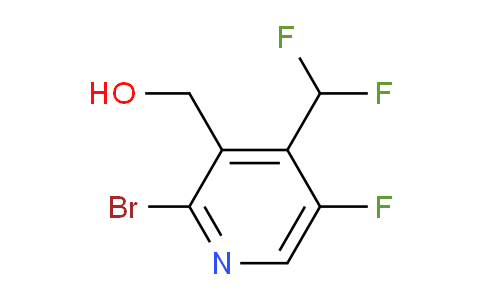 2-Bromo-4-(difluoromethyl)-5-fluoropyridine-3-methanol