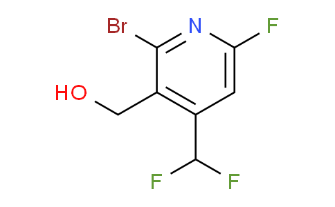 AM126987 | 1806996-30-4 | 2-Bromo-4-(difluoromethyl)-6-fluoropyridine-3-methanol