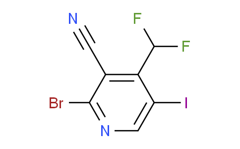AM126998 | 1806841-33-7 | 2-Bromo-3-cyano-4-(difluoromethyl)-5-iodopyridine