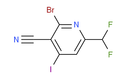 AM127000 | 1805230-13-0 | 2-Bromo-3-cyano-6-(difluoromethyl)-4-iodopyridine