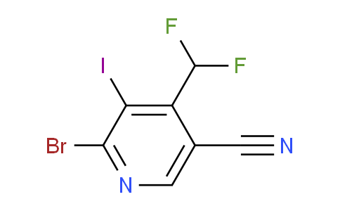 AM127005 | 1805010-43-8 | 2-Bromo-5-cyano-4-(difluoromethyl)-3-iodopyridine