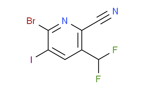 AM127009 | 1805163-83-0 | 2-Bromo-6-cyano-5-(difluoromethyl)-3-iodopyridine